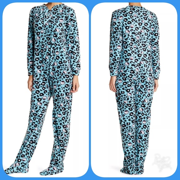 Hello Kitty | Intimates & Sleepwear | New Hello Kitty One Piece Footer ...